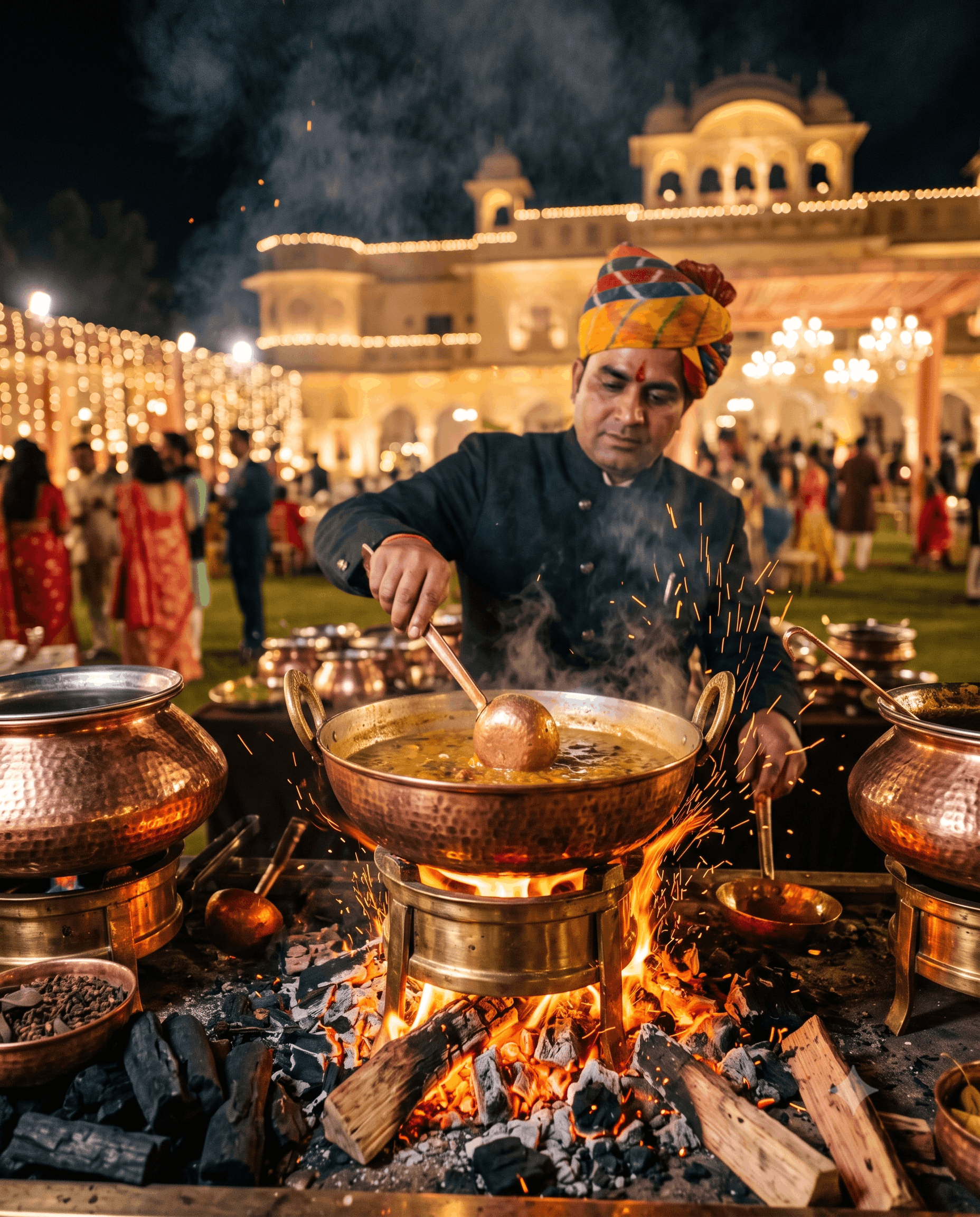 Ganesh Catering Wood-Fired Live Theater Architecture